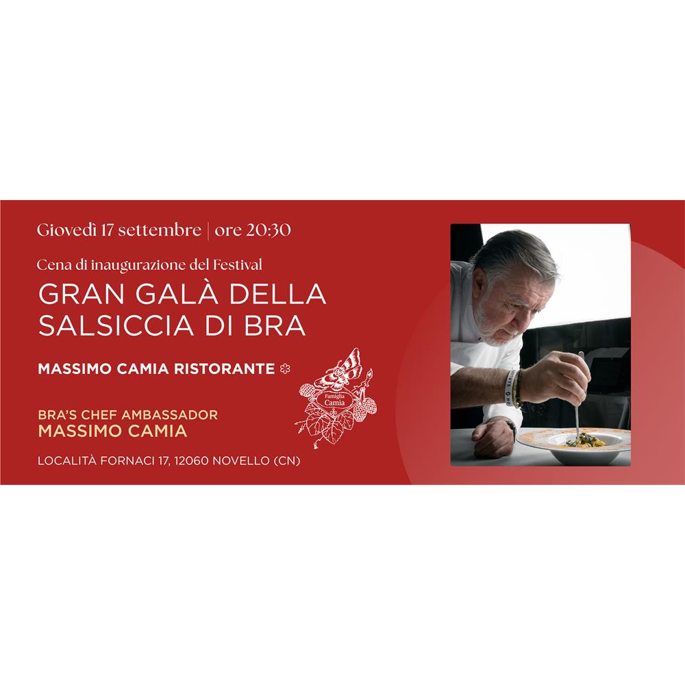 Bra's Gran Galà | Cena Stellata Massimo Camia Ristorante